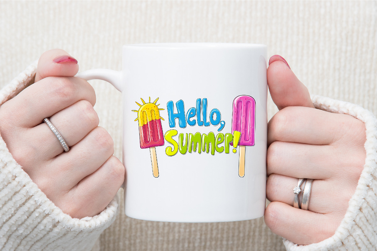 Hello Summer,Summer Clipart, an Illustration by Sublimation Artist (Photo 5 of 6)
