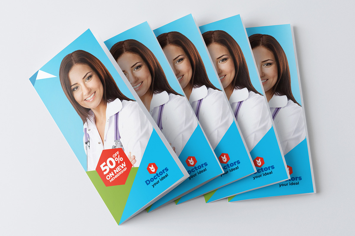 Medical Trifold Brochure Templates, a Brochure Template by AfzaalGraphics (Photo 2 of 4)