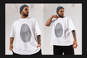 T-Shirt Mock-Up Set, a Shirt Mockup by Freeman Studio (Thumbnail 10 of 22)