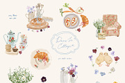 Cottagecore Clipart Frames Posters, a Decorative Illustration by whiteheartdesign (Thumbnail 8 of 21)