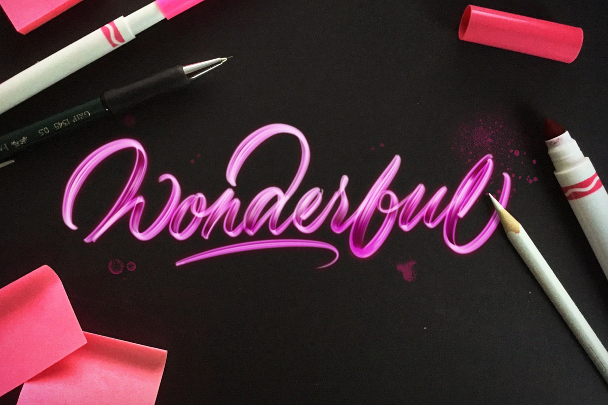 Lettering Brush-Pack for Procreate preview 5