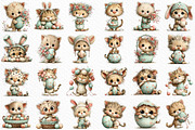 Whimsical Easter Cat Clipart, an Illustration by Craft Nest (Thumbnail 6 of 12)