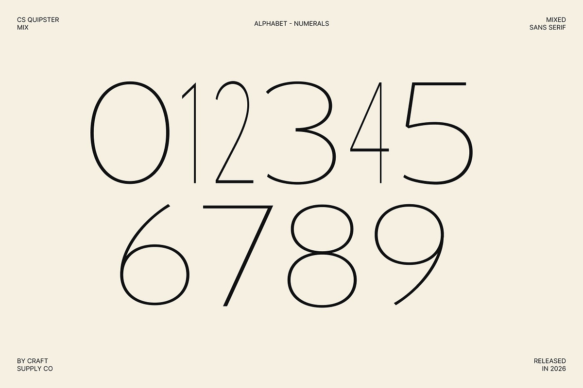 CS Quipster Mix, a Sans Serif Font by Craft Supply Co. (Photo 5 of 8)