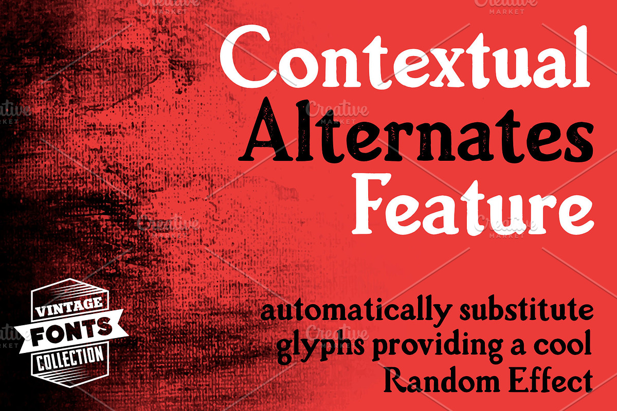 Ruiz - 2 vintage fonts preview 3