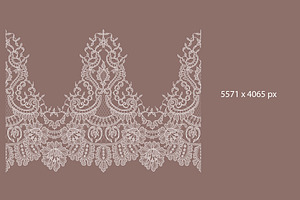 Lace Seamless Ribbons, Frames.