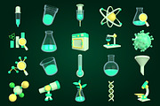 3D Science Illustration, an Object 3D Model by SLAB! Design (Thumbnail 4 of 4)