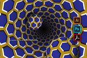 Spheres and hole illusion, an Object Illustration by Guten Tag Vector (Thumbnail 2 of 2)