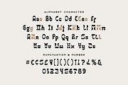 Tandsok - Experimental Display Font, a Serif Font by Imoodev (Thumbnail 5 of 5)