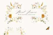 Autumn Watercolor Wildflower Garden, a Seasonal Illustration by Altea Design Studio (Thumbnail 11 of 14)