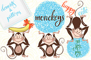 Monkeys., a Pattern Graphic by maritime_m (Thumbnail 1 of 5)