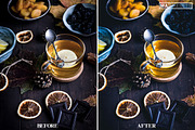 10 DARK FOOD Lightroom Presets, a Preset Add-On by MaPresets (Thumbnail 10 of 14)