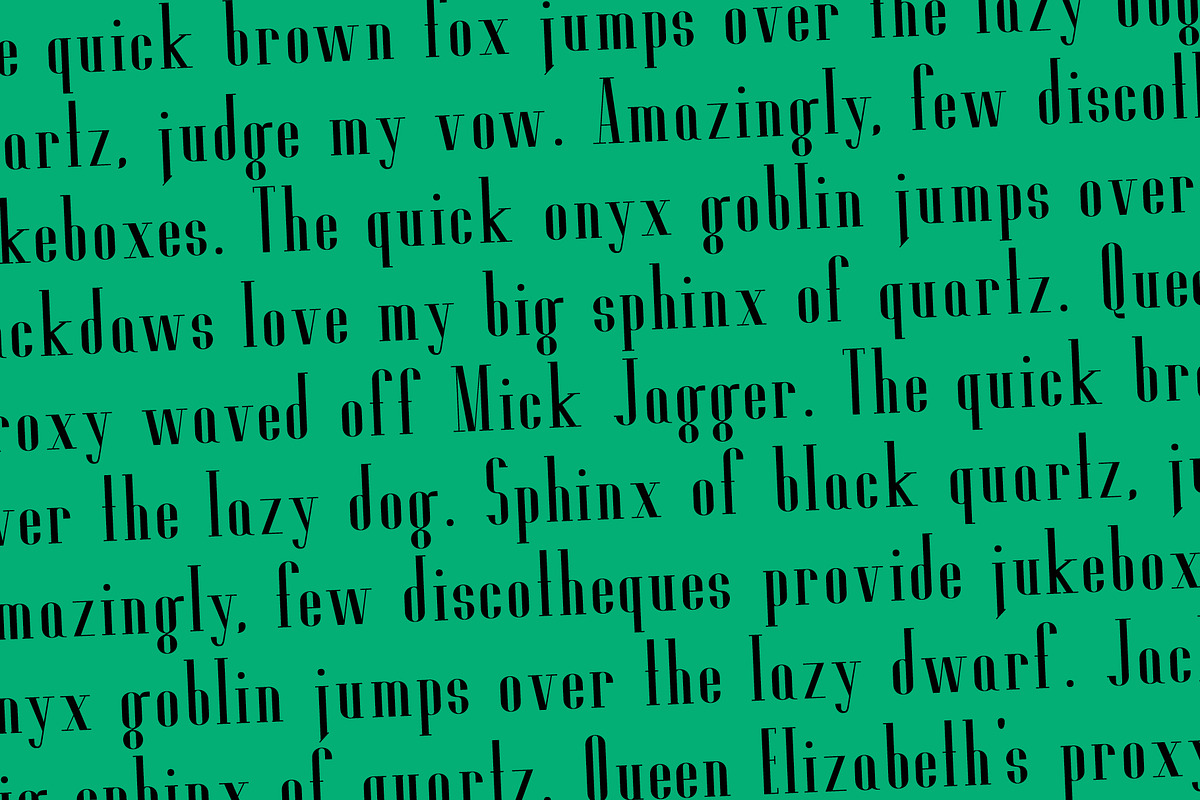 A La Mode, a Font by Loudoun Design Co. (Photo 3 of 5)
