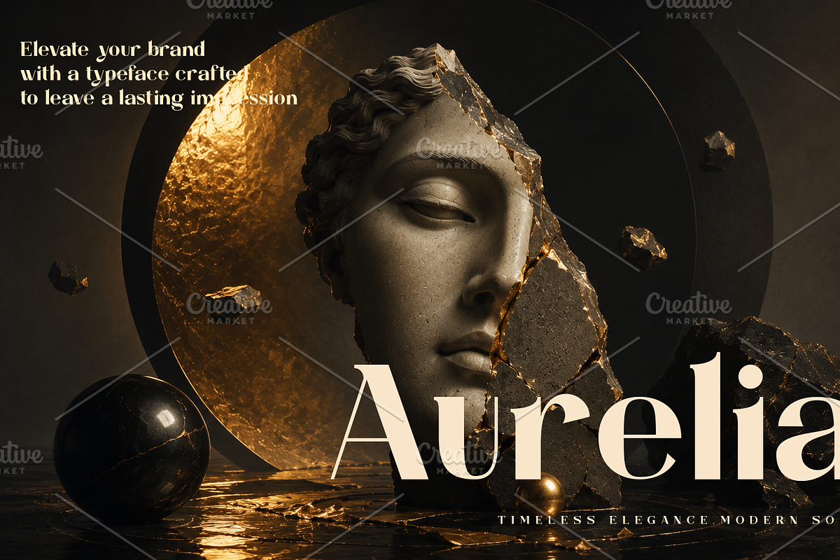 Aurelia font-Regular-01-26, a Slab Serif Font by canve (Photo 1 of 3)