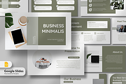 Business Minimalist - Google Slides, a Presentation Template by QR Design Studio (Thumbnail 1 of 3)