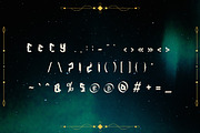 Sinevas - Modern Blackletter Font, a Blackletter Font by Dhabee (Thumbnail 3 of 15)