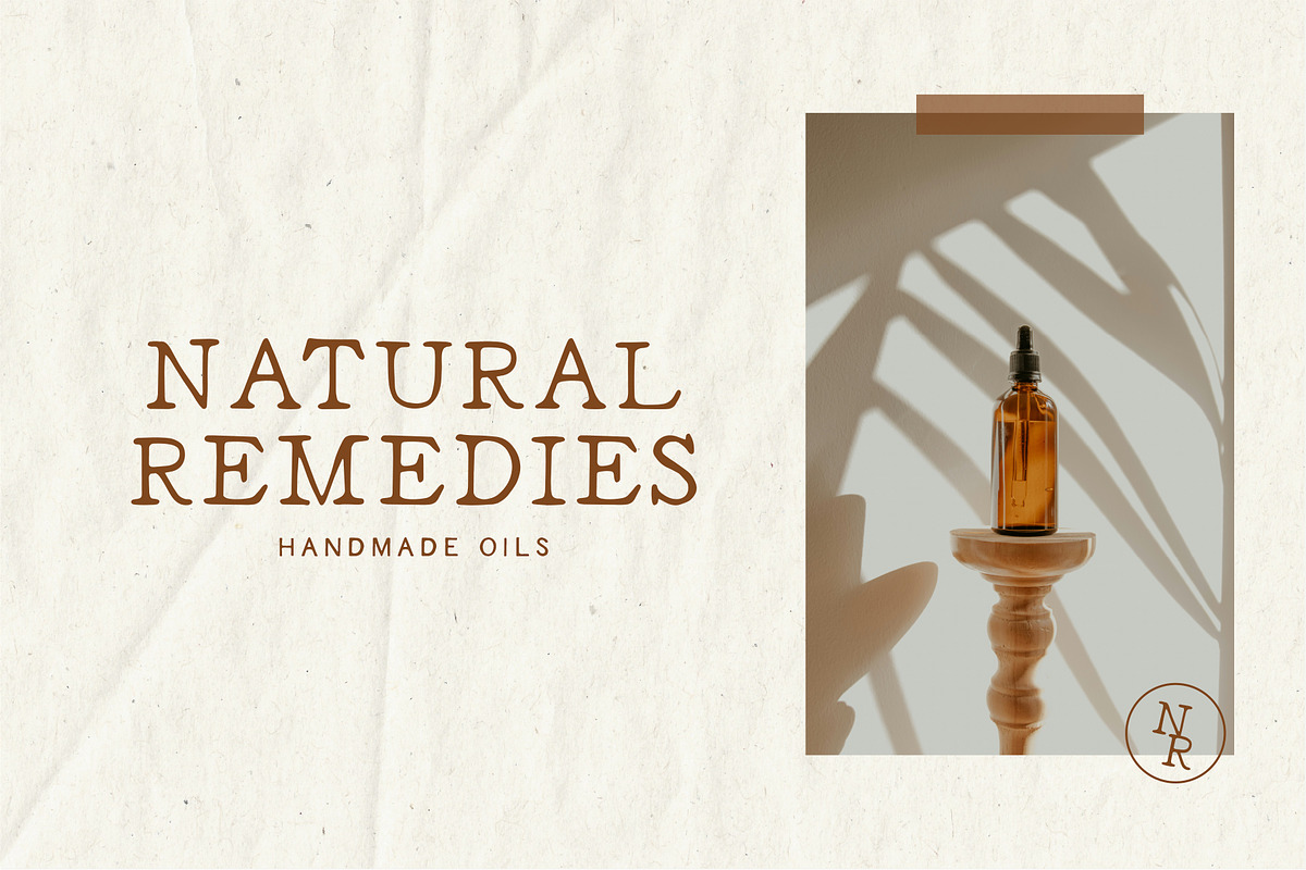 Simply Made Hand Drawn Typeface, a Slab Serif Font by Rachel Kick (Photo 2 of 10)