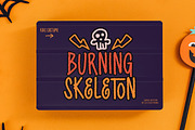 Silent Crater - Spooky Font, a Font by Letterhend Studio (Thumbnail 9 of 9)
