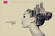 Double Exposure Painting Action, an Action Add-On by DuoFankaar (Thumbnail 5 of 10)