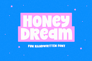 Honey Dream | Quirky Sans Font, a Sans Serif Font by KA Designs (Thumbnail 1 of 12)