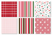 Christmas Seamless Paper Patterns, a Pattern Graphic by Dream Creation (Thumbnail 6 of 6)