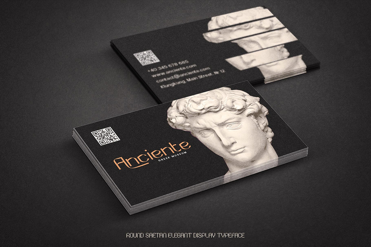 Round Saetan Typeface, a Blackletter Font by alit design (Photo 10 of 15)
