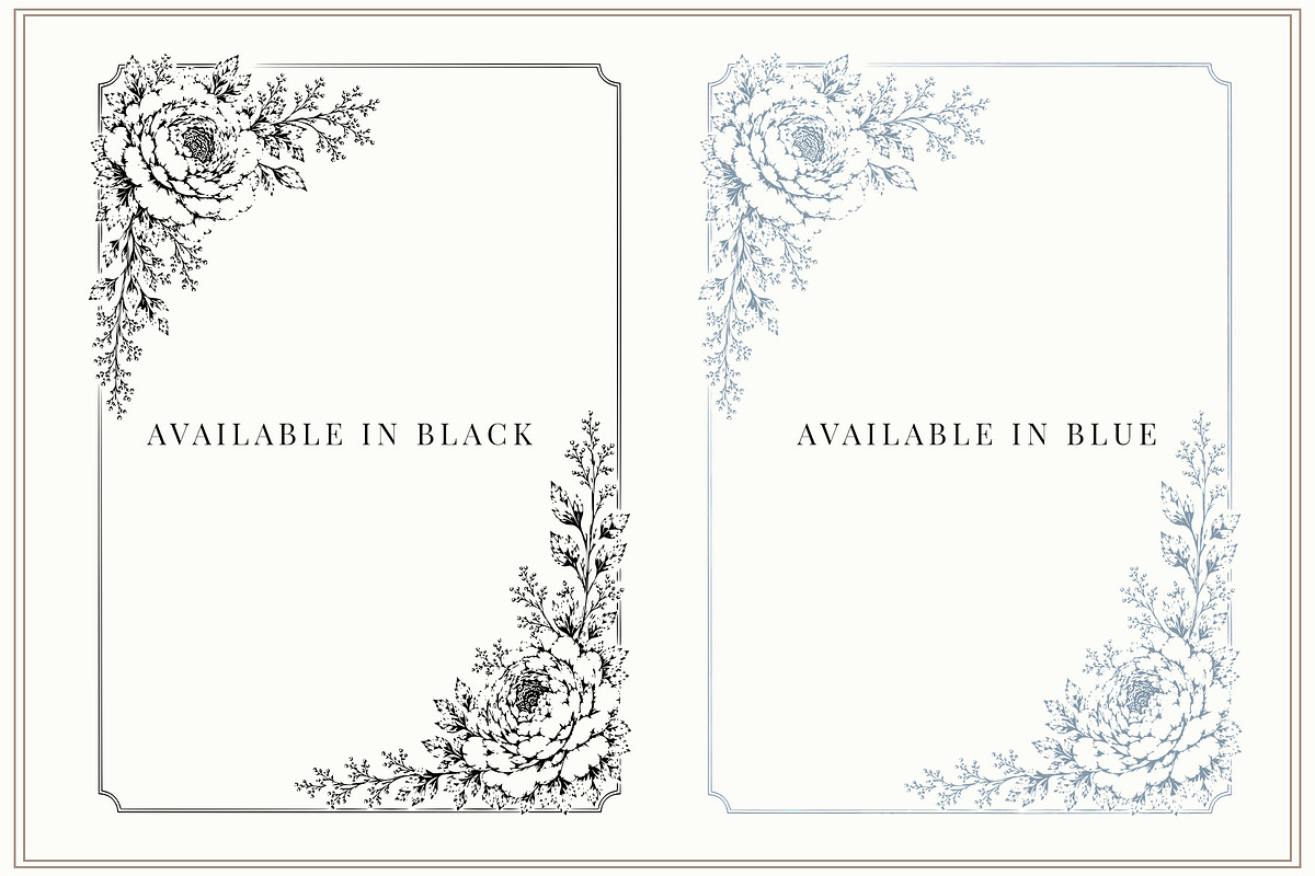 Peony Floral Wedding Suite, a Decorative Illustration by AW Studios (Photo 2 of 7)