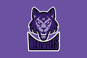 Werewolf sport logotype, a Branding & Logo Template by Mister Chek (Thumbnail 4 of 6)