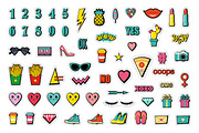 Stickers set 90s, a Decorative Illustration by Gurza SHOP (Thumbnail 2 of 2)