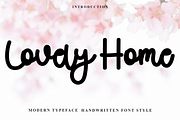 Lovely Home, a Handwritten Font by FreshTypeINK (Thumbnail 1 of 7)