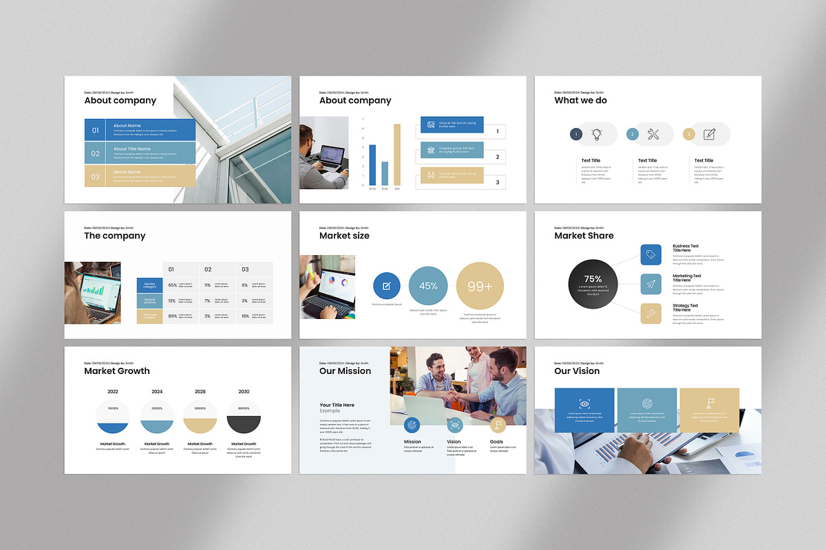 Investor Pitch Deck Presentation, a Presentation Template by SlideStock (Photo 7 of 10)