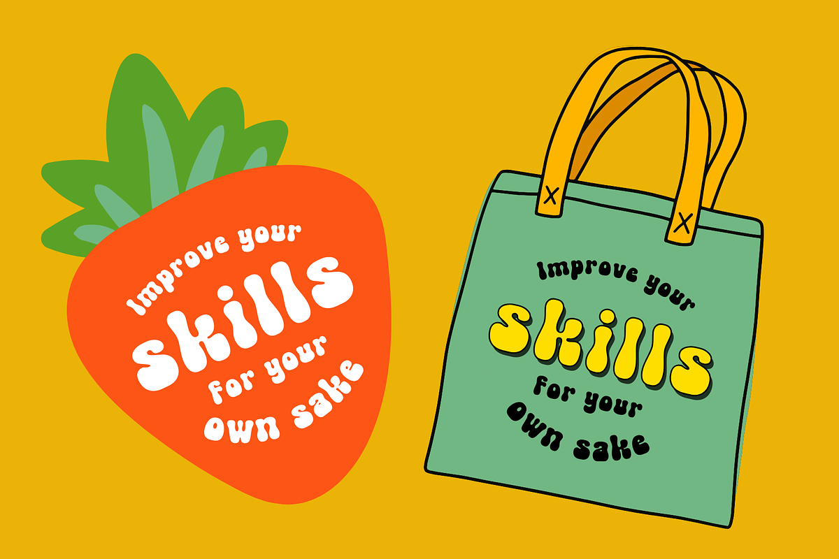 Retro Capsule - Retro Font, a Handwritten Font by Sronstudio (Photo 3 of 14)