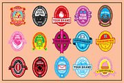 Oval Badges, a Templates & Theme by daredera creative shop (Thumbnail 3 of 3)