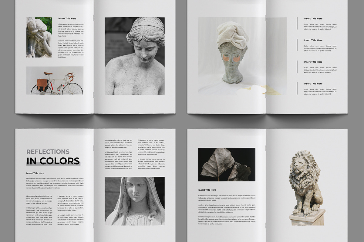 Fashion And Art Exhibition Magazine, a Magazine Template by ContestDesign (Photo 4 of 4)