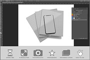 Smartphone And Magazine Stack PSD, a Device Mockup by Bruno's Shop (Thumbnail 2 of 3)