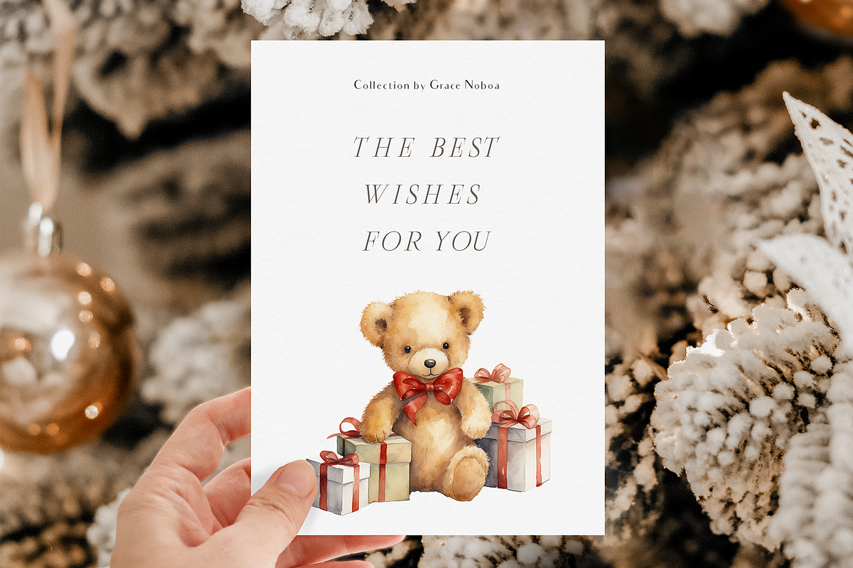 Christmas Memories- Watercolor Set, a Decorative Illustration by Grace Noboa Illustrations (Photo 10 of 12)
