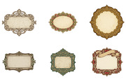 Vintage Blank Tags & Labels, Printab, an Illustration by GatewayDesign (Thumbnail 2 of 6)