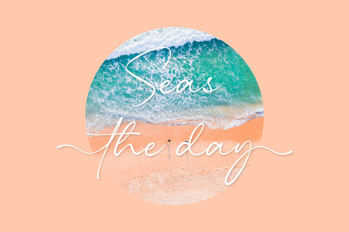 Fife Gallery | Modern Calligraphy, a Handwritten Font by Lemonthe (Photo 6 of 9)