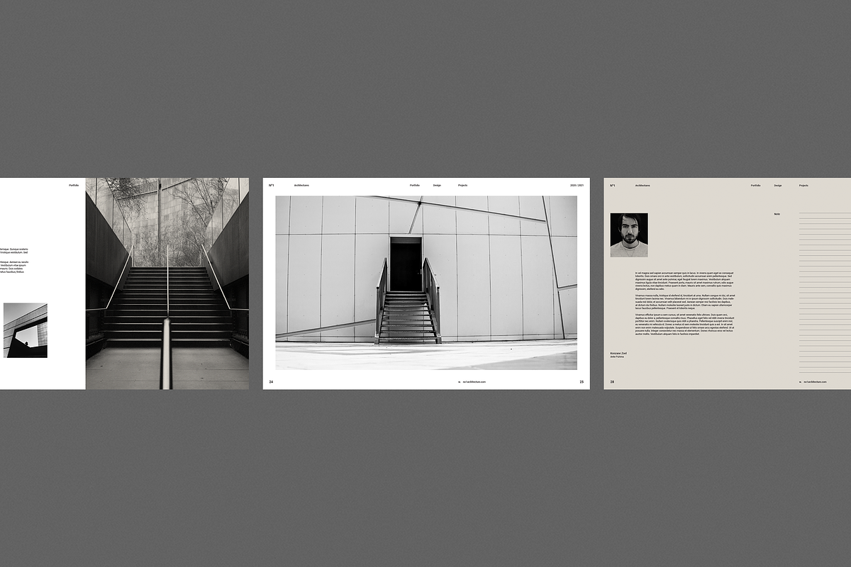 Architecture Brochure, a Brochure Template by silukEight (Photo 11 of 13)