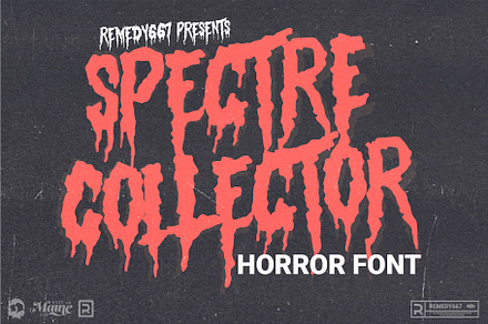 Spectre Collector - Horror Font