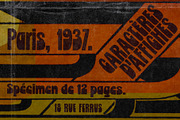 Chorine Family | Two retro fonts, a Font by The Flying Type (Thumbnail 9 of 13)
