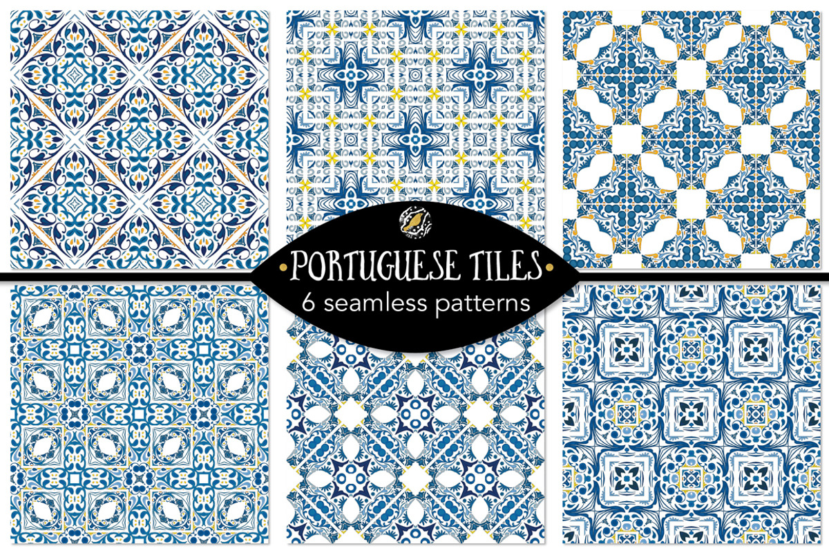 Set 89 - 6 Seamless Patterns, a Pattern Graphic by Little Bird (Photo 1 of 6)