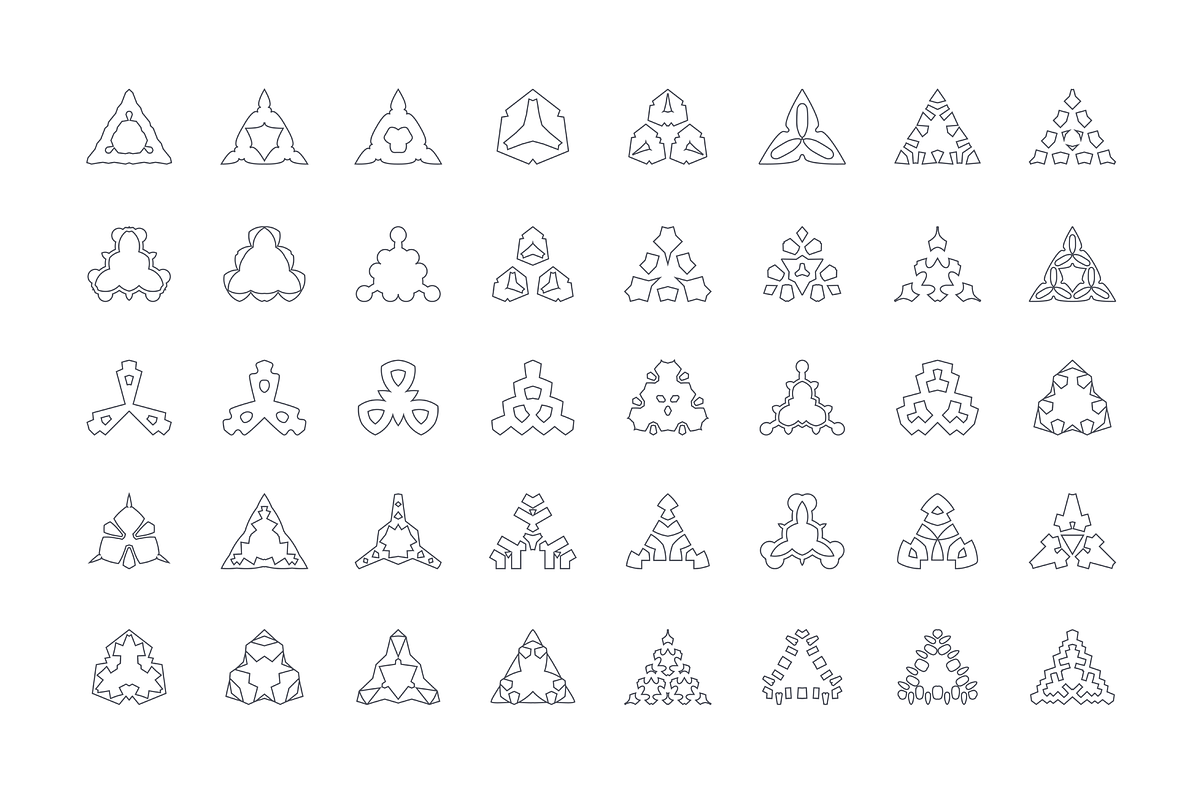 Logo Creator Triangle Shapes Edition, a Branding & Logo Template by Reshapely (Photo 6 of 14)
