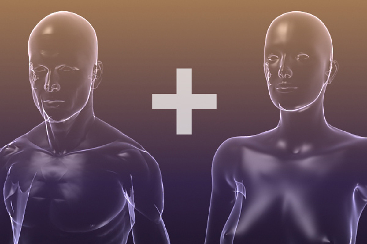 Male And Female Anatomy X-ray Bodies, a Characters & Person 3D Model by VisualCG (Photo 1 of 15)