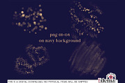 Gold Glitter Overlays Sublimation, a Decorative Illustration by EdeniaArtStudio (Thumbnail 3 of 15)