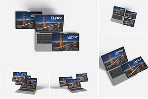 Laptop Screen Mockup, a Product Mockup by Indah