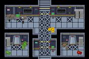 Sci-fi Top Down Tileset, an Object Illustration by pzUH (Thumbnail 3 of 5)