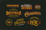 Arquitec Vintage Style for Logotype, a Serif Font by ilhamtaro (Thumbnail 4 of 10)