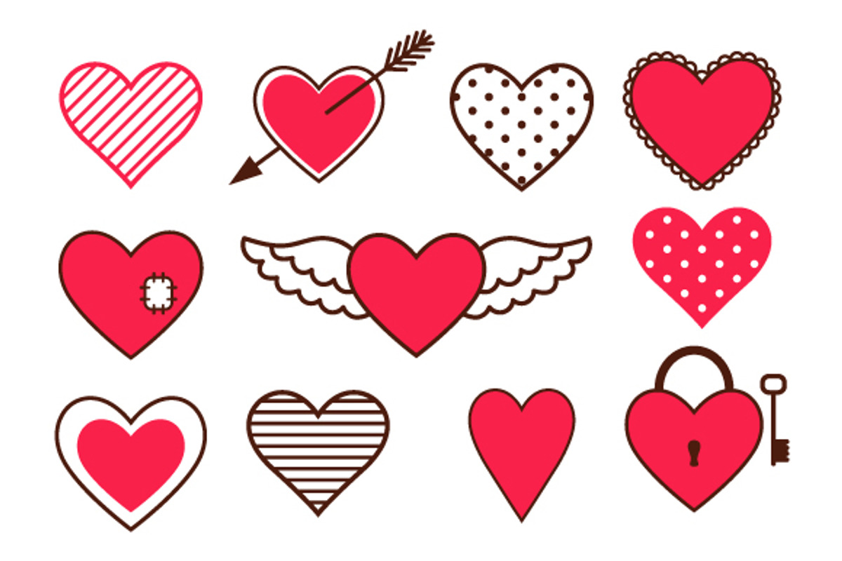 Bows & Hearts, an Object Graphic by ianakauri (Photo 4 of 16)