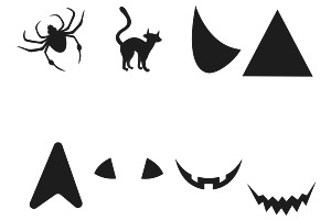 Halloween Elements Set 7