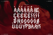 Shadow Prayer | Black Metal Font, a Blackletter Font by Denustudios (Thumbnail 11 of 12)